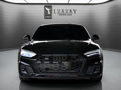 Black Metallic 2023 Audi A5 Sportback 45 S Line Premium Plus