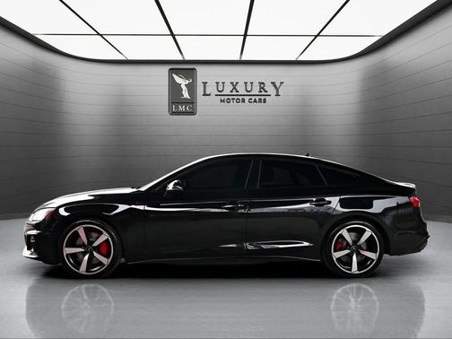 Black Metallic 2023 Audi A5 Sportback 45 S Line Premium Plus