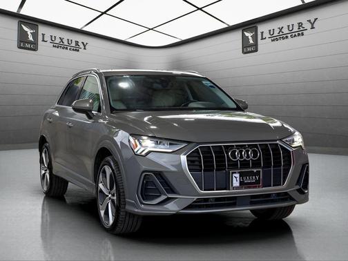 Gray Metallic 2020 Audi Q3 45 S line Premium Plus