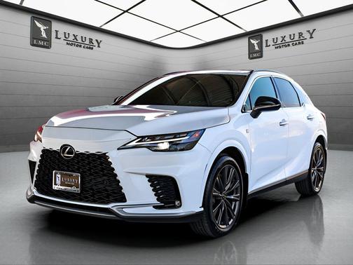 White 2024 Lexus RX 350 F SPORT Handling