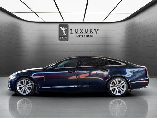 Indigo Blue Metallic 2012 Jaguar XJ L Portfolio