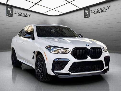 Alpine White 2021 BMW X6 M Base
