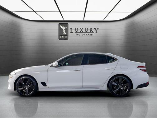 Alta White 2023 Genesis G70 2.0T AWD