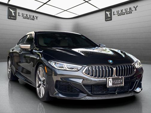 Black Sapphire Metallic 2021 BMW M850 Gran Coupe xDrive
