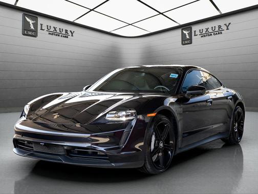 Black 2021 Porsche Taycan 4S
