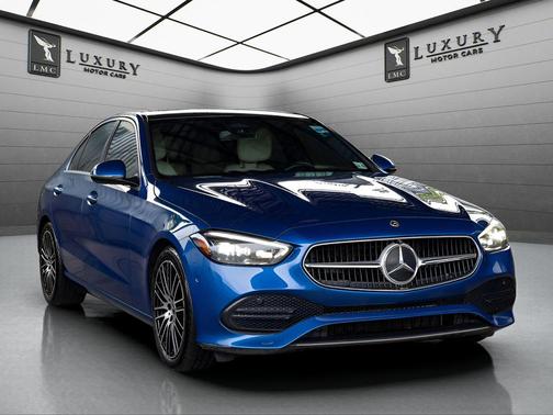 Starling Blue Metallic 2024 Mercedes-Benz C-Class C 300 4MATIC