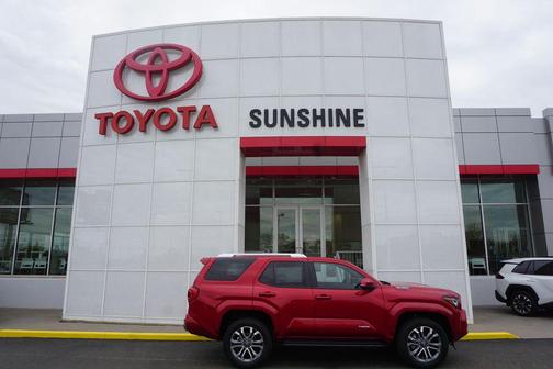 Supersonic Red 2026 Toyota 4Runner Limited