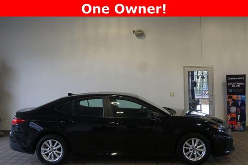 Midnight Black Metallic 2025 Toyota Camry LE