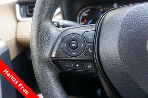 Midnight Black Metallic 2025 Toyota RAV4 Hybrid LE