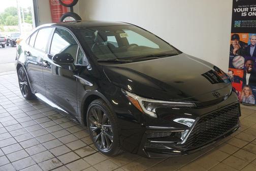 Midnight Black Metallic 2026 Toyota Corolla SE