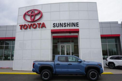 Blue 2026 Toyota Tacoma Hybrid TRD Off Road
