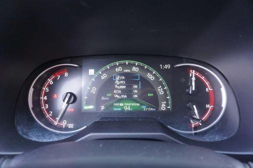 Midnight Black Metallic 2025 Toyota RAV4 XLE