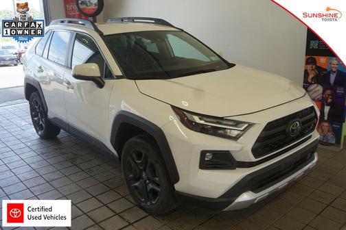 White 2024 Toyota RAV4 Adventure