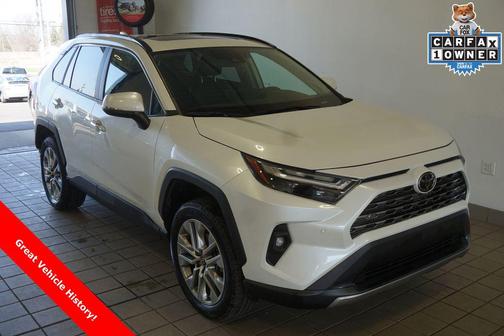 Wind Chill Pearl 2023 Toyota RAV4 Limited