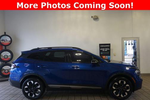 Sapphire Blue 2023 Kia Sportage X-Line