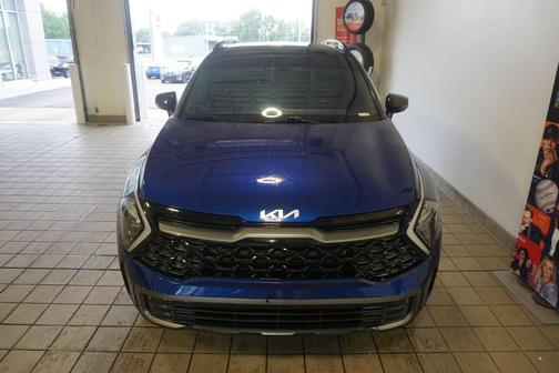 Sapphire Blue 2023 Kia Sportage X-Line
