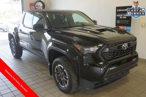 Black 2025 Toyota Tacoma Hybrid TRD Sport