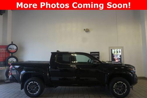 Black 2025 Toyota Tacoma Hybrid TRD Sport