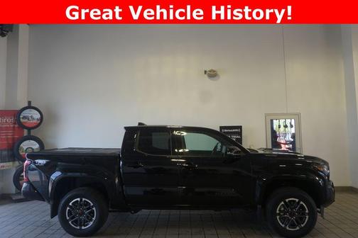 Black 2025 Toyota Tacoma Hybrid TRD Sport