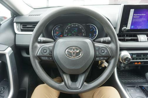 Midnight Black Metallic 2025 Toyota RAV4 Hybrid LE