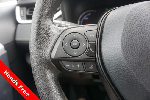 Midnight Black Metallic 2025 Toyota RAV4 Hybrid LE