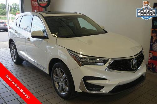 Platinum White Pearl 2021 Acura RDX Advance Package