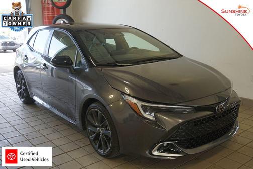 Magnetic Gray Metallic 2025 Toyota Corolla XSE