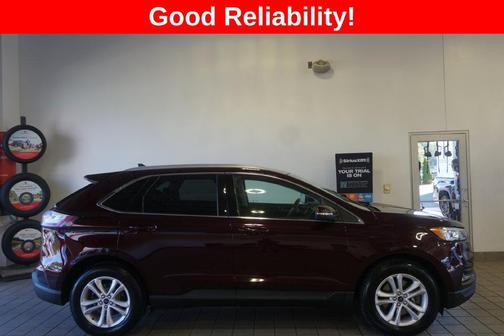 Burgundy 2020 Ford Edge SEL