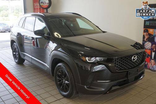 Jet Black Mica 2025 Mazda CX-50 Hybrid Premium Package