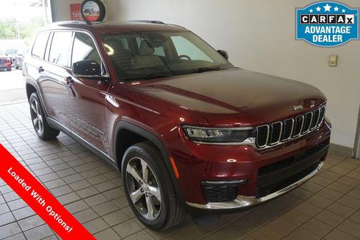 Velvet Red Pearlcoat 2021 Jeep Grand Cherokee L Limited