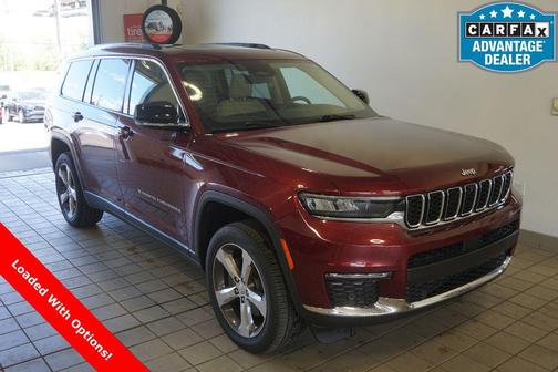 Velvet Red Pearlcoat 2021 Jeep Grand Cherokee L Limited