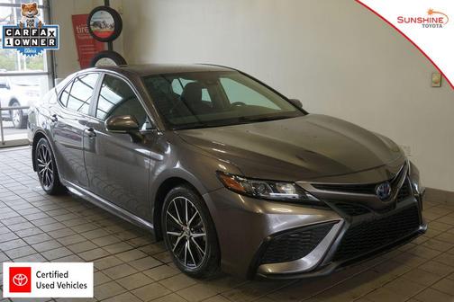 Predawn Gray Mica 2024 Toyota Camry Hybrid SE