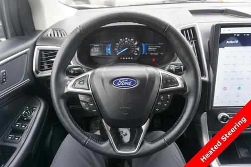 Burgundy 2024 Ford Edge SEL