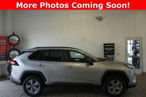 Silver Sky Metallic 2025 Toyota RAV4 Hybrid LE