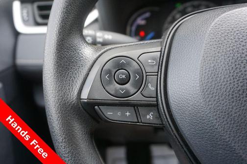 Silver Sky Metallic 2025 Toyota RAV4 Hybrid LE