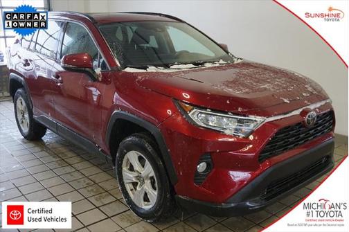 Ruby Flare Pearl 2021 Toyota RAV4 XLE