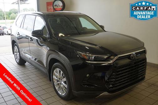 Midnight Black Metallic 2024 Toyota Grand Highlander Platinum