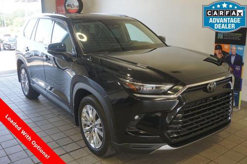 Midnight Black Metallic 2024 Toyota Grand Highlander Platinum