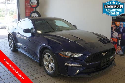 Kona Blue 2018 Ford Mustang EcoBoost