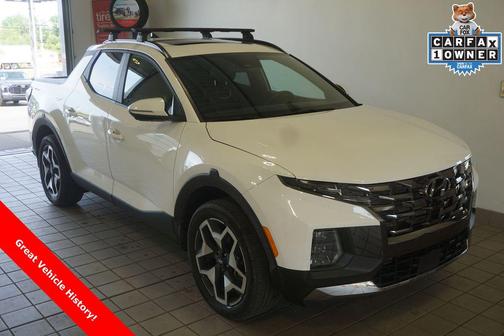 Atlas White 2024 Hyundai SANTA CRUZ Limited