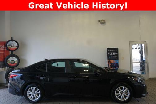 Midnight Black Metallic 2025 Toyota Camry LE