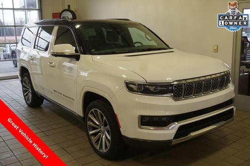 Bright White Clearcoat 2022 Jeep Grand Wagoneer Series II 4x4