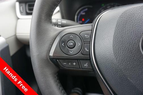 Silver 2023 Toyota RAV4 Hybrid XLE