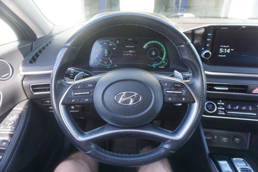 Onyx Black 2023 Hyundai SONATA Hybrid Limited