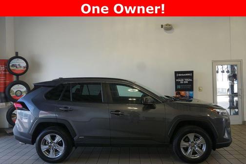 Magnetic Gray Metallic 2025 Toyota RAV4 Hybrid LE