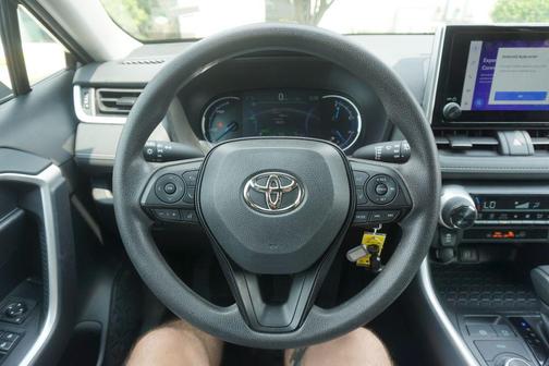 Magnetic Gray Metallic 2025 Toyota RAV4 Hybrid LE