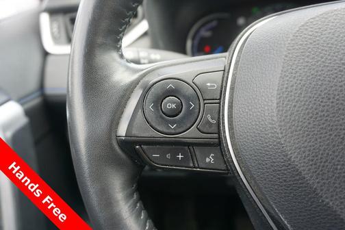 Magnetic Gray Metallic/Midnight Black Metallic 2022 Toyota RAV4 Hybrid SE