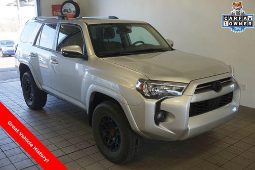 Silver 2022 Toyota 4Runner SR5 Premium