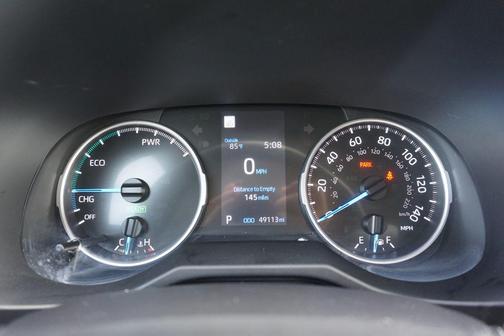 Midnight Black Metallic 2022 Toyota RAV4 Hybrid LE