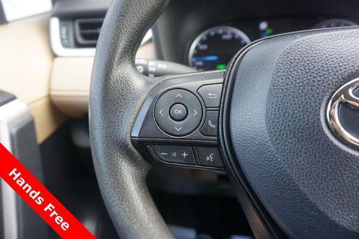 Midnight Black Metallic 2022 Toyota RAV4 Hybrid LE